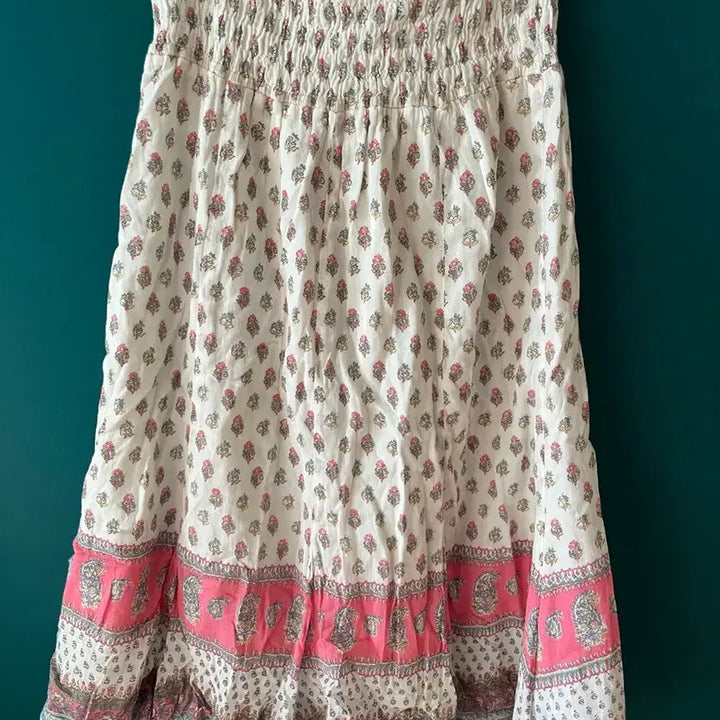 [BUNJANG] Vintage Floral Print Long Skirt / 모리걸st 빈티지 롱치마