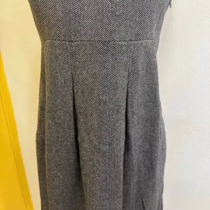 [BUNJANG] A.T.E. Vanessa Bruno Wool Bustier Layered Dress / 아떼 바네사브루노 울 뷔스티에 원피스 38 / 레이어드 원피스