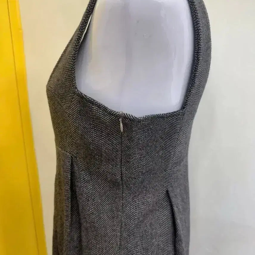 [BUNJANG] A.T.E. Vanessa Bruno Wool Bustier Layered Dress / 아떼 바네사브루노 울 뷔스티에 원피스 38 / 레이어드 원피스