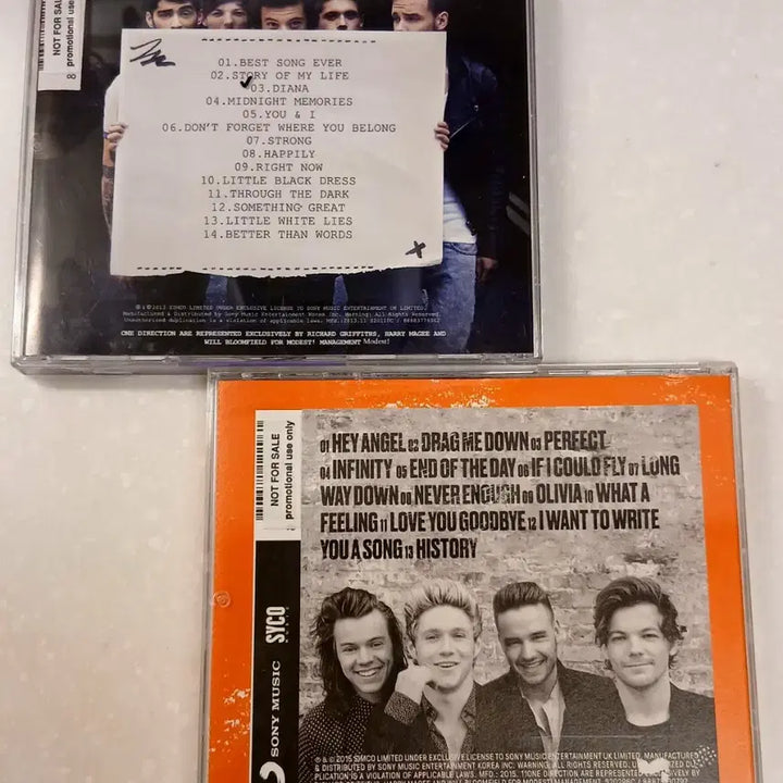 [BUNJANG] One Direction Harry Styles Album Set CD / 원디렉션 앨범 2장 세트 헤리 스타일스 One Direction CD