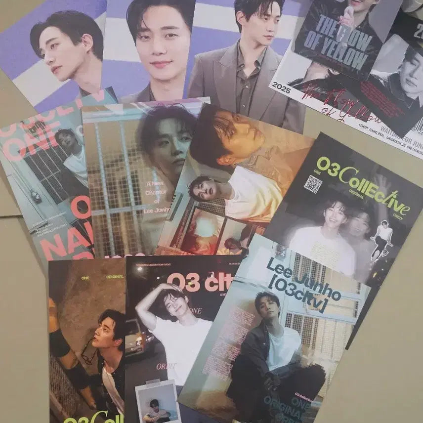 [BUNJANG] Lee Junho Photobook &amp; Postcard Set / 이준호 포토북 &amp; 엽서 세트 &amp; PVC 홀로그램 티켓+포스터