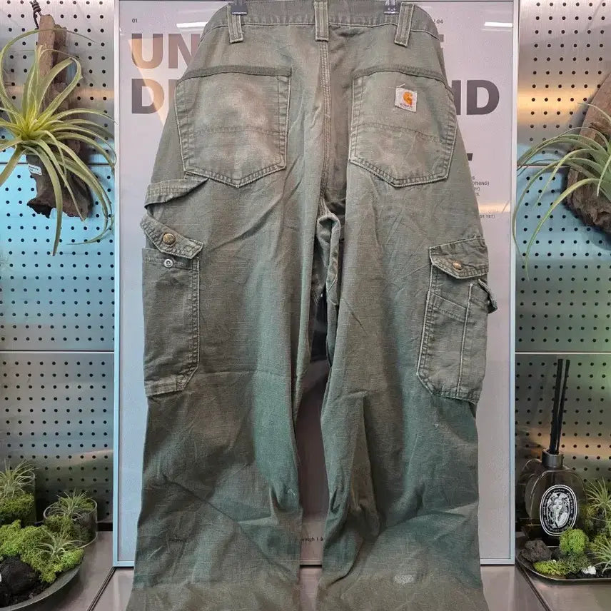[BUNJANG] Carhartt Repair Ripstop Cargo Work Pants / 칼하트 리페어 립스탑 카고 워크 팬츠