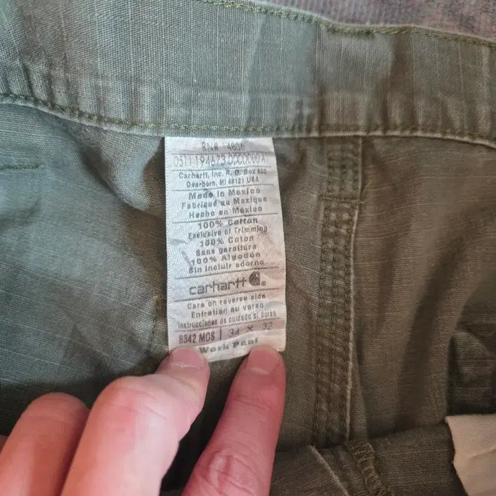 [BUNJANG] Carhartt Repair Ripstop Cargo Work Pants / 칼하트 리페어 립스탑 카고 워크 팬츠