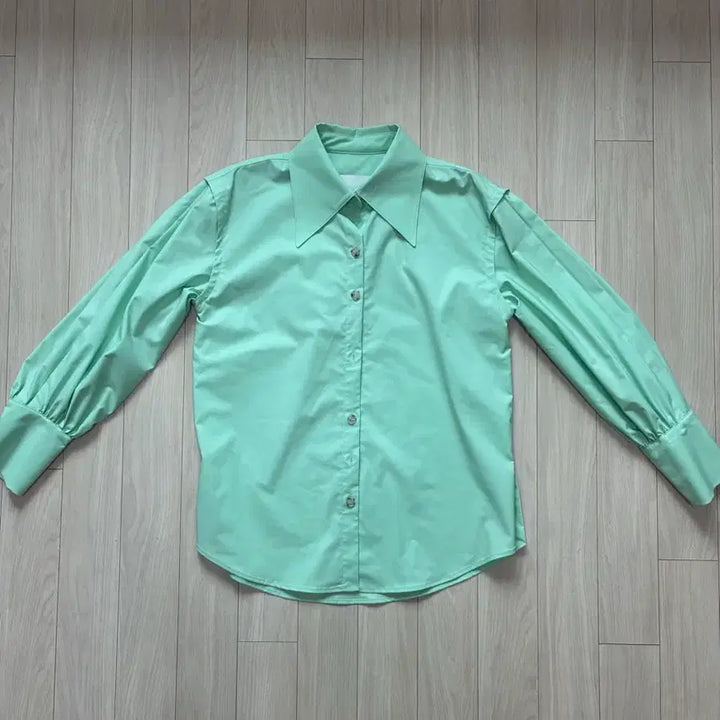 [BUNJANG] Andersson Bell Mint Green Oversized Shirt / 앤더슨벨 민트 그린 오버핏 셔츠