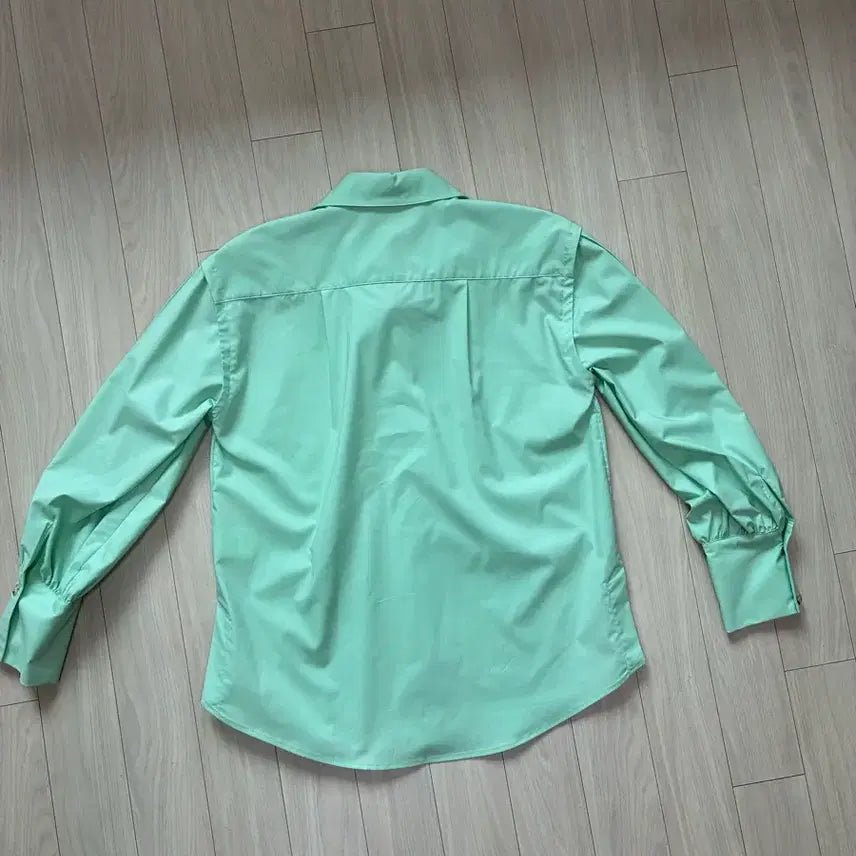 [BUNJANG] Andersson Bell Mint Green Oversized Shirt / 앤더슨벨 민트 그린 오버핏 셔츠