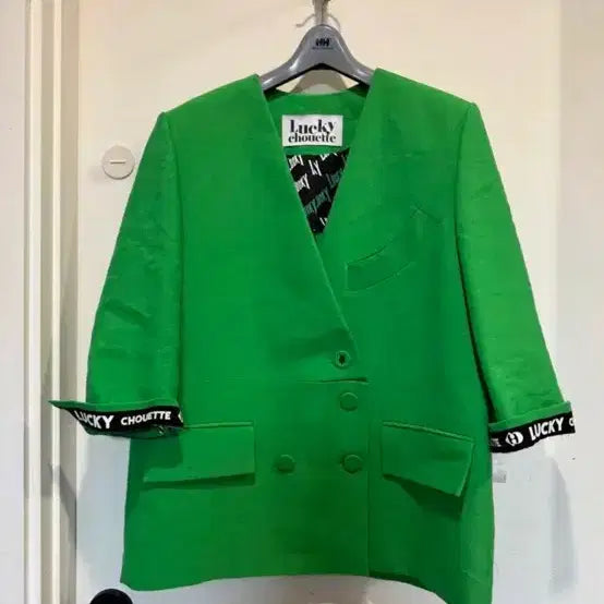 [SOLD OUT] 23ss  Lucky chouette 럭키슈에뜨 린넨 자켓