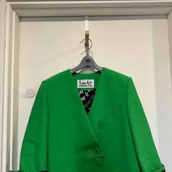 [SOLD OUT] 23ss  Lucky chouette 럭키슈에뜨 린넨 자켓