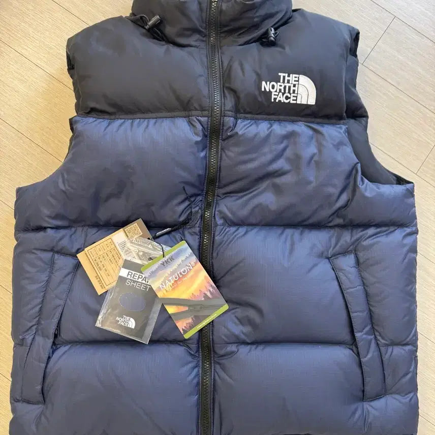 [BUNJANG] The North Face 1996 Nuptse Navy L Vest / 노스페이스 1996 눕시 네이비 L 패딩조끼