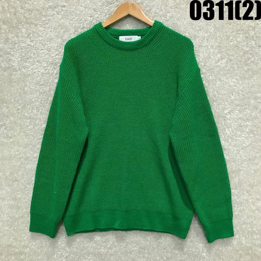 [SOLD OUT] SUARE 그린 니트 스웨터 L