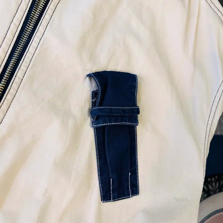 [BUNJANG] Guess Jeans Hooded Zip-Up Jacket / 게스 진스 후드 집업 자켓 (한국제)