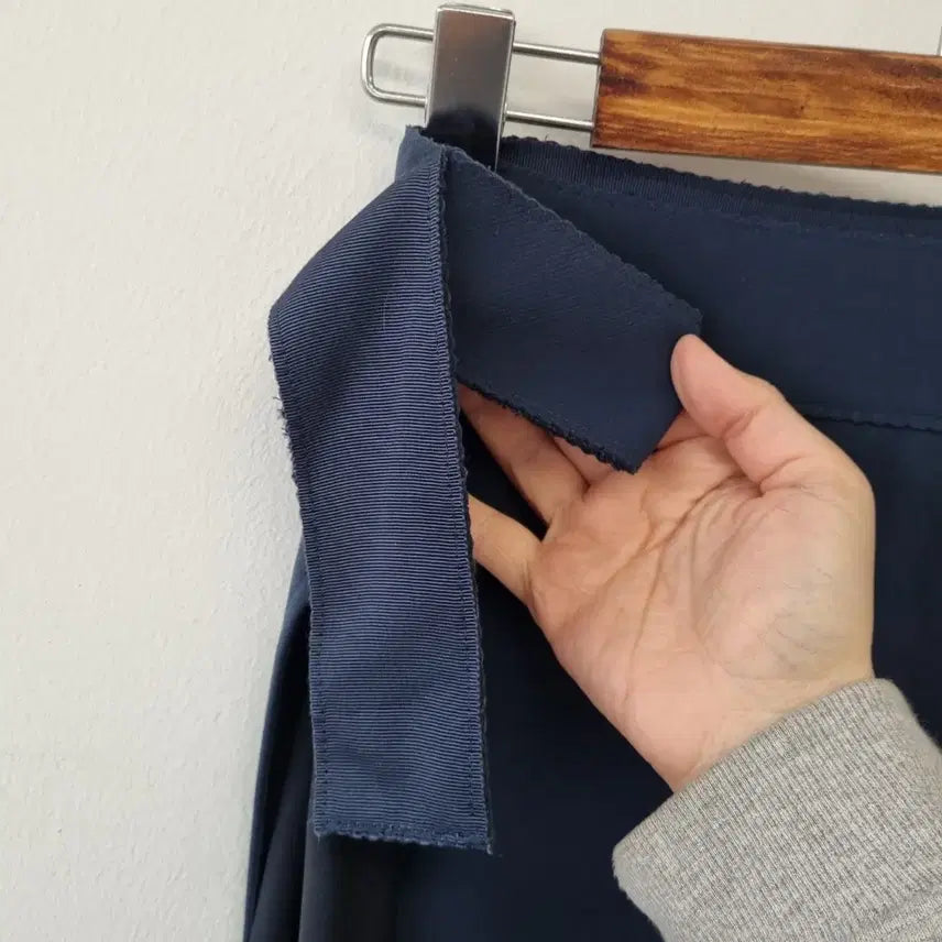 [BUNJANG] Lanvin Collection Navy Skirt / 랑방 컬렉션 네이비 스커트