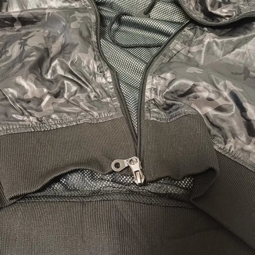 [BUNJANG] DIVINER Dark Camouflage Mesh Lined Windbreaker / [M] DIVINER(디바이너) 다크 카모플라쥬 메쉬 라이닝 윈드브레이커