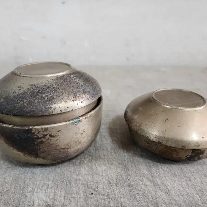 [BUNJANG] Antique Brass Baby Dish Set / 애기 놋그릇 찬그릇