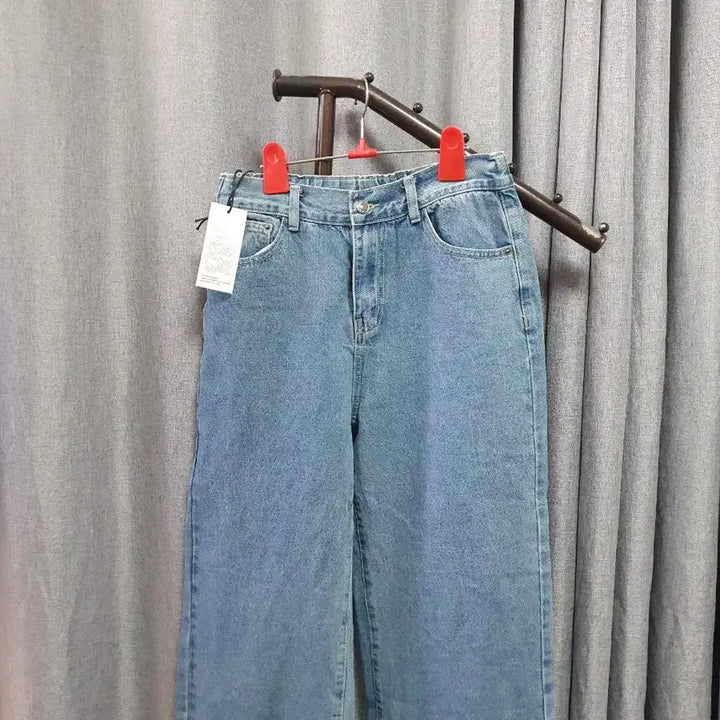 [BUNJANG] Washing Wide Denim Pants / L워싱 와이드 데님