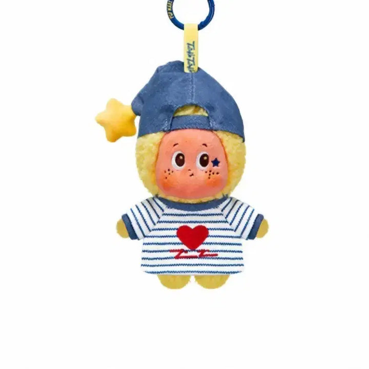 [BUNJANG] Popmart Little Star Falling in Love Figure Keychain / (사은품 포함) 팝마트 작은별 사랑에 빠지다 인형 키링 (심쿵한 순간)