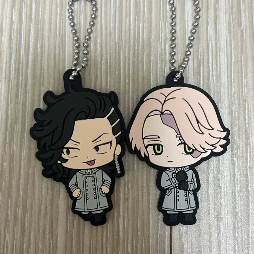 [BUNJANG] Tokyo Revengers Inupi &amp; Koko Rubber Strap Bundle Set / 도리벤 러버스트랩 일괄 (이누피, 코코)