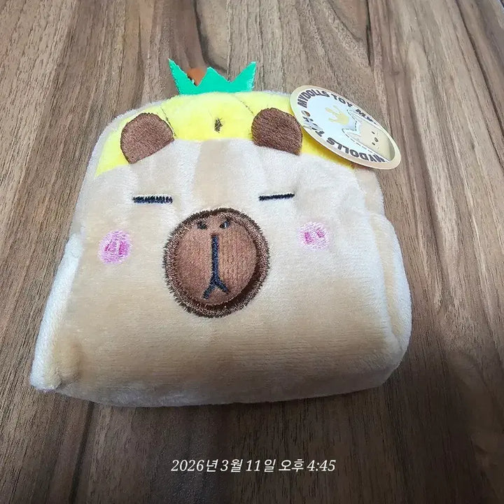 [BUNJANG] Capybara Mini Pouch Coin Purse / 카피바라 미니파우치 동전지갑