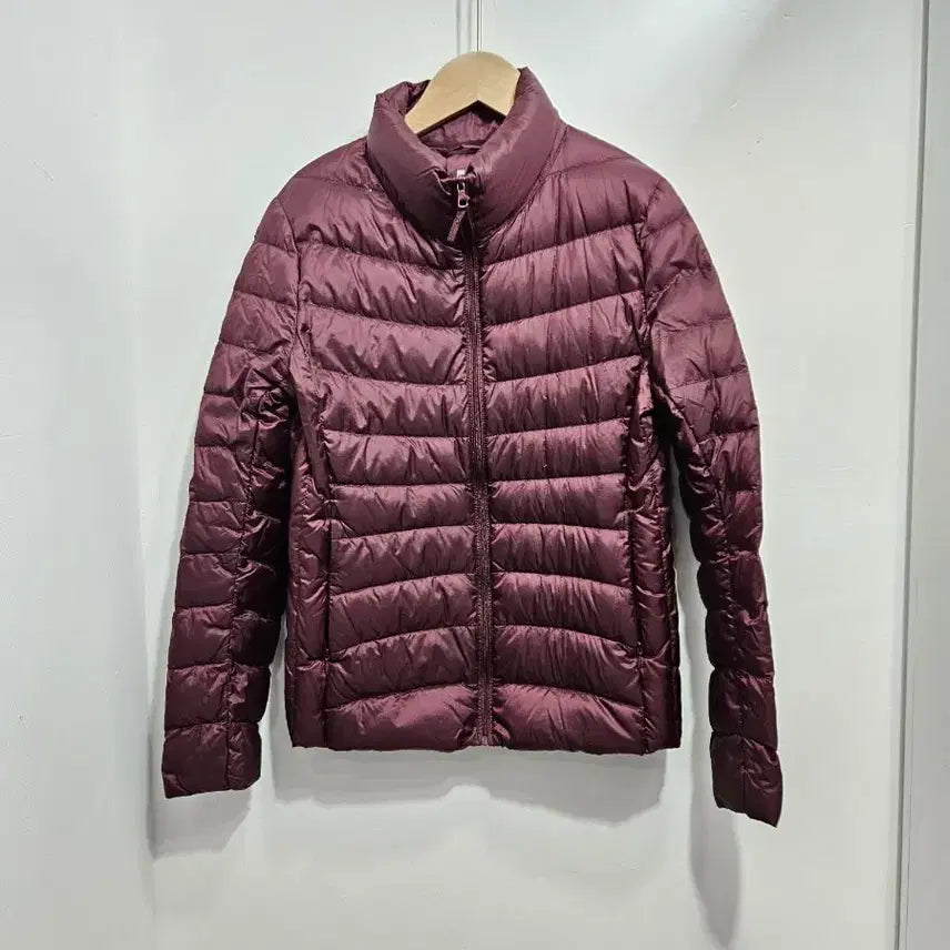 [BUNJANG] Uniqlo Lightweight Padded Jacket Burgundy Women&