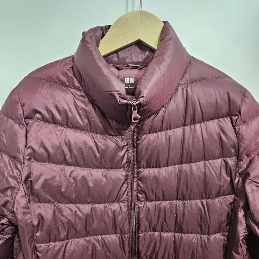 [BUNJANG] Uniqlo Lightweight Padded Jacket Burgundy Women&