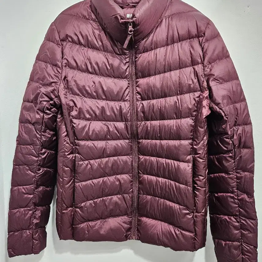 [BUNJANG] Uniqlo Lightweight Padded Jacket Burgundy Women&