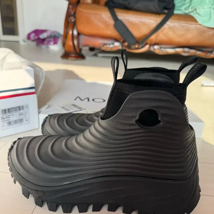 [BUNJANG] Moncler Aqua High Rain Boots / 몽클레어 아쿠아 하이 레인부츠