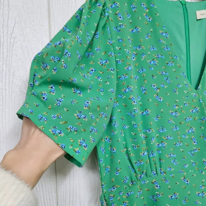 [BUNJANG] Green Floral Dress / 179.그린꽃원피스