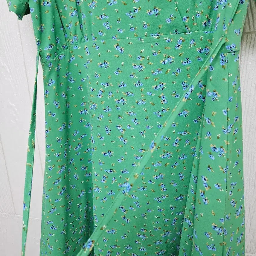 [BUNJANG] Green Floral Dress / 179.그린꽃원피스