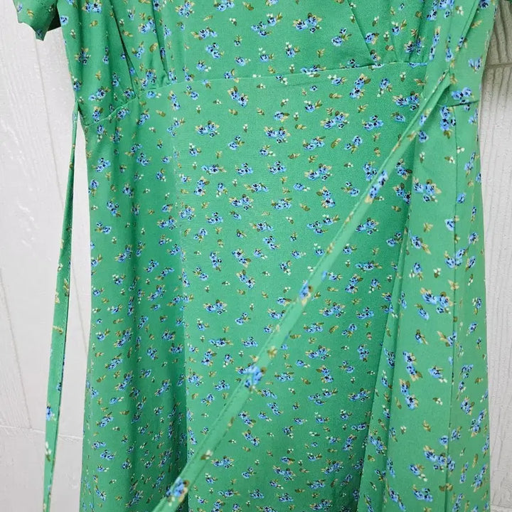 [BUNJANG] Green Floral Dress / 179.그린꽃원피스