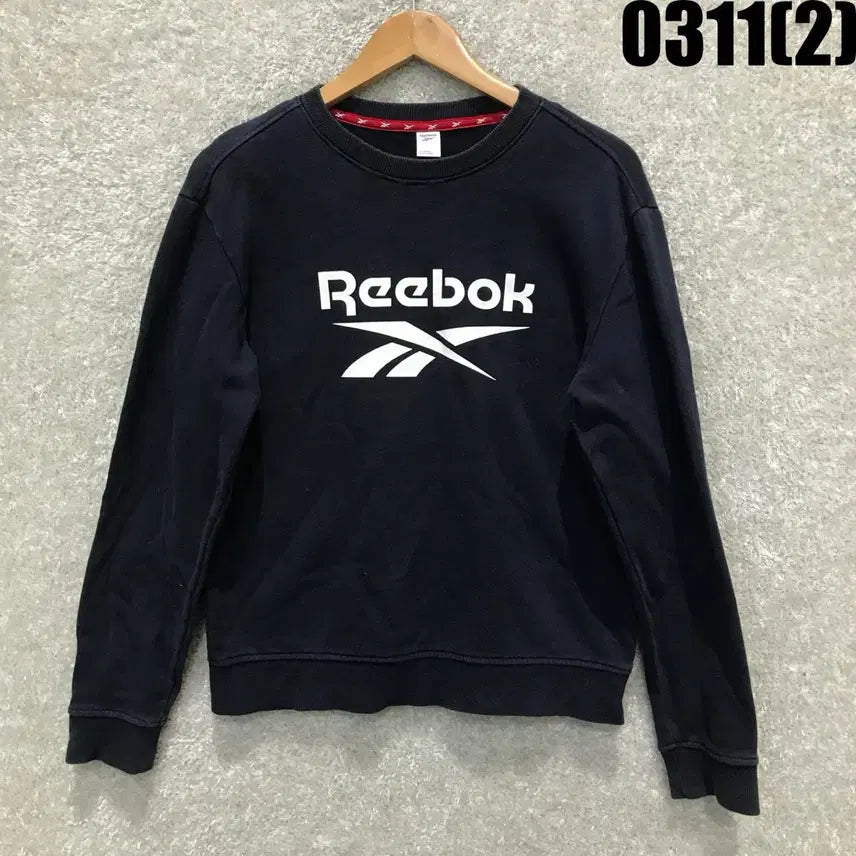 [SOLD OUT] 리복 빅 로고 네이비 맨투맨 티셔츠 m