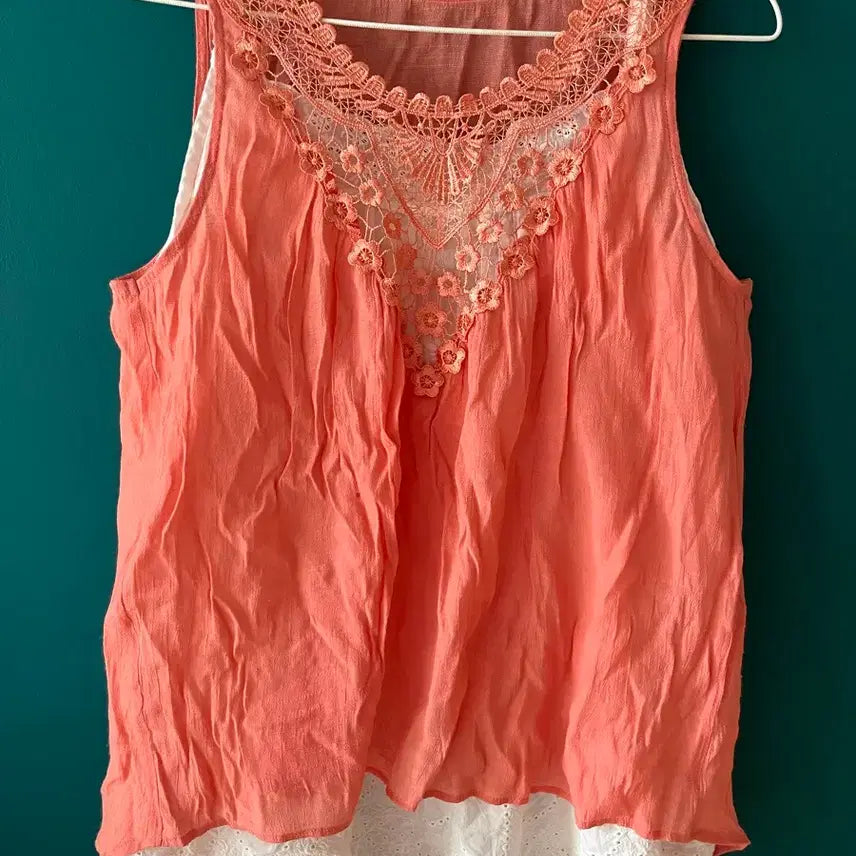 [BUNJANG] Vintage Mori Girl Style Tank Top Set / 빈티지 모리걸st 나시set
