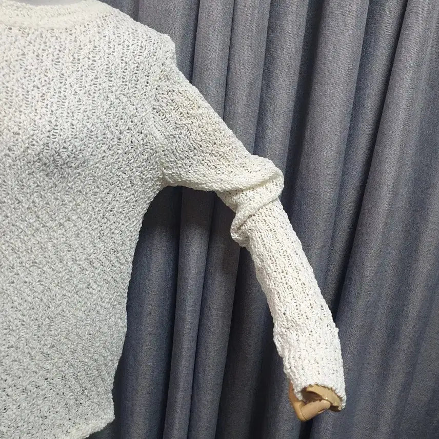 [BUNJANG] Afternoon Woven Spring Knit / 에프터눈 짜임 봄니트