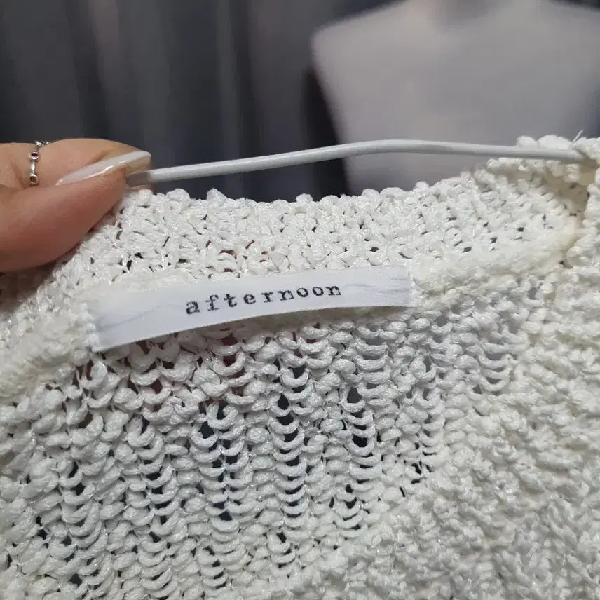 [BUNJANG] Afternoon Woven Spring Knit / 에프터눈 짜임 봄니트