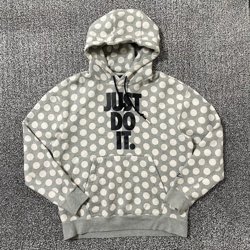 [SOLD OUT] 빈티지9. 나이키 NSW 도트 그레이 풀오버 후드티 후디 모리걸