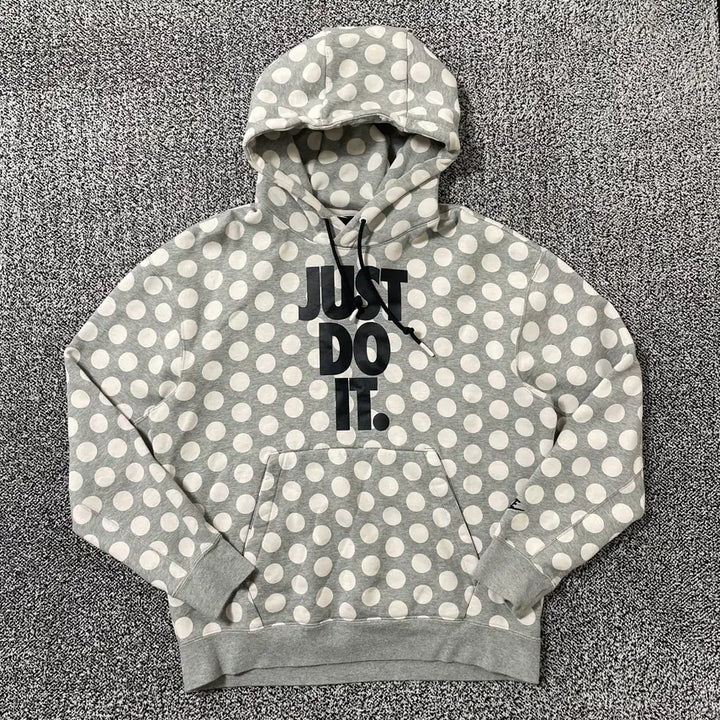 [SOLD OUT] 빈티지9. 나이키 NSW 도트 그레이 풀오버 후드티 후디 모리걸