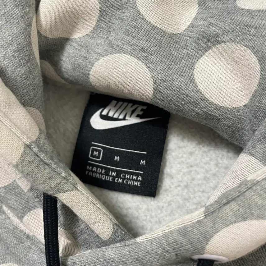 [SOLD OUT] 빈티지9. 나이키 NSW 도트 그레이 풀오버 후드티 후디 모리걸