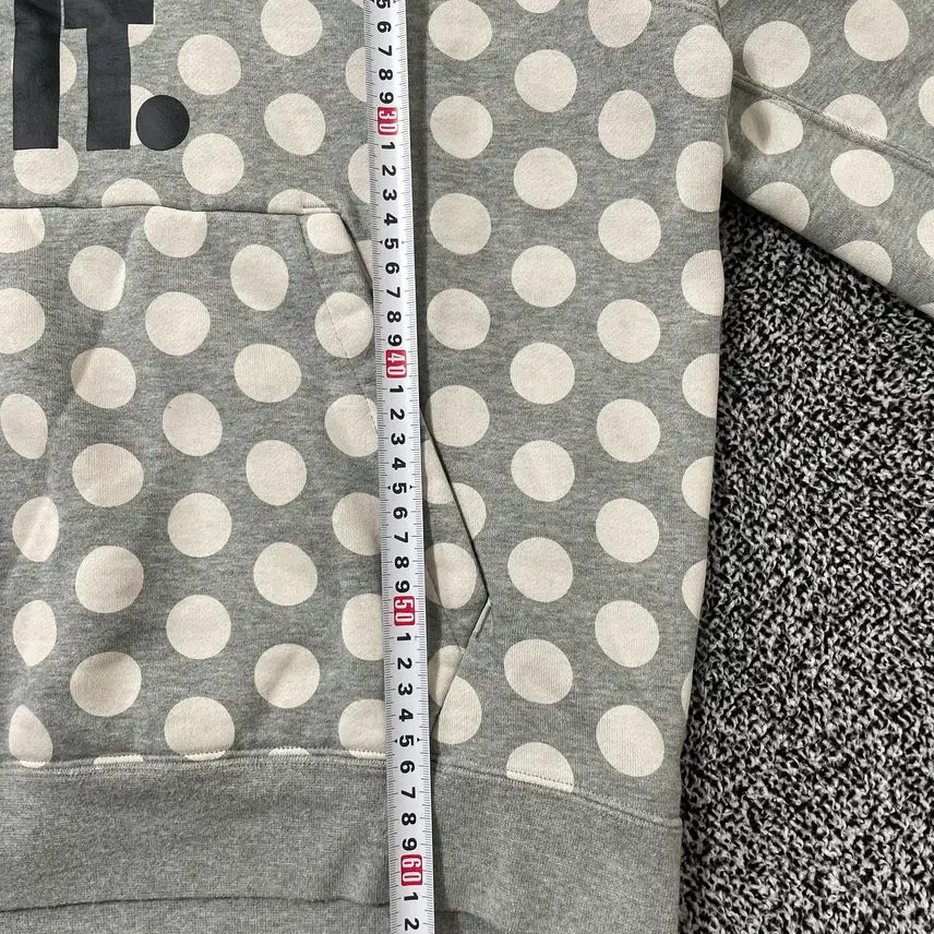 [SOLD OUT] 빈티지9. 나이키 NSW 도트 그레이 풀오버 후드티 후디 모리걸