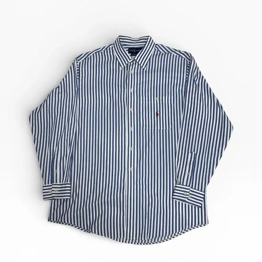 [SOLD OUT] 랄프로렌 스트라이프 긴팔 셔츠 남방 XL
