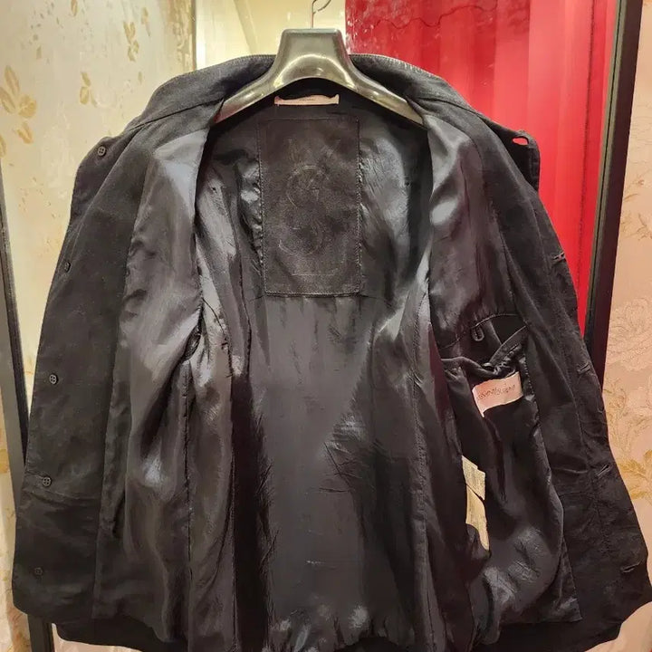[BUNJANG] Yves Saint Laurent Suede Jacket Black (Size 48) / (정품)입생로랑 스웨이드 남성 자켓 블랙 48사이즈
