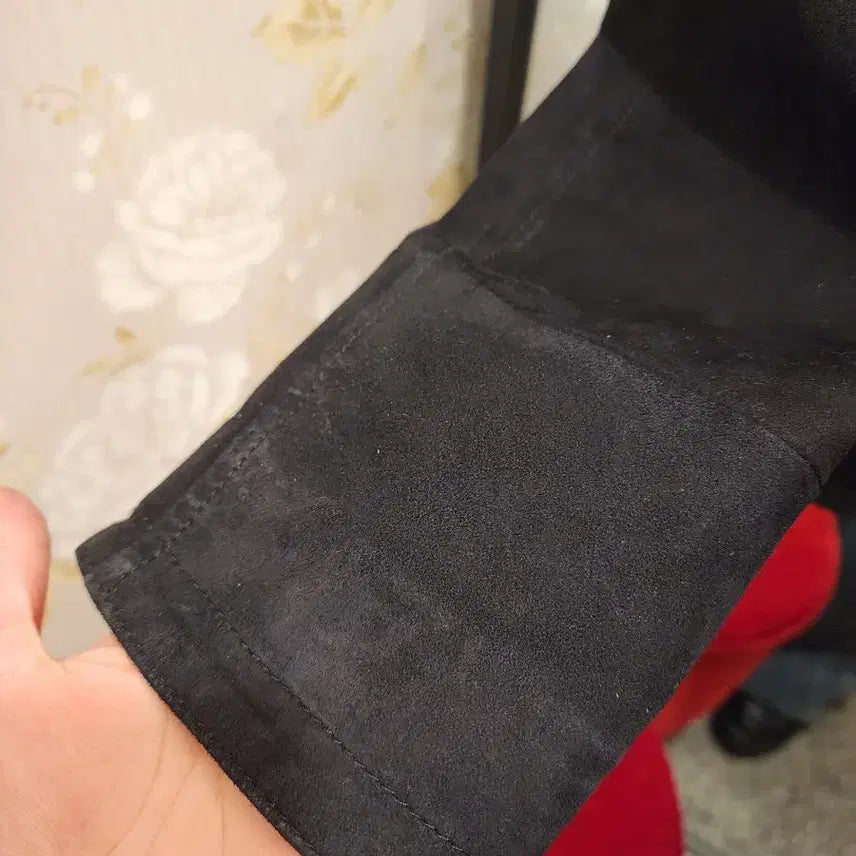 [BUNJANG] Yves Saint Laurent Suede Jacket Black (Size 48) / (정품)입생로랑 스웨이드 남성 자켓 블랙 48사이즈