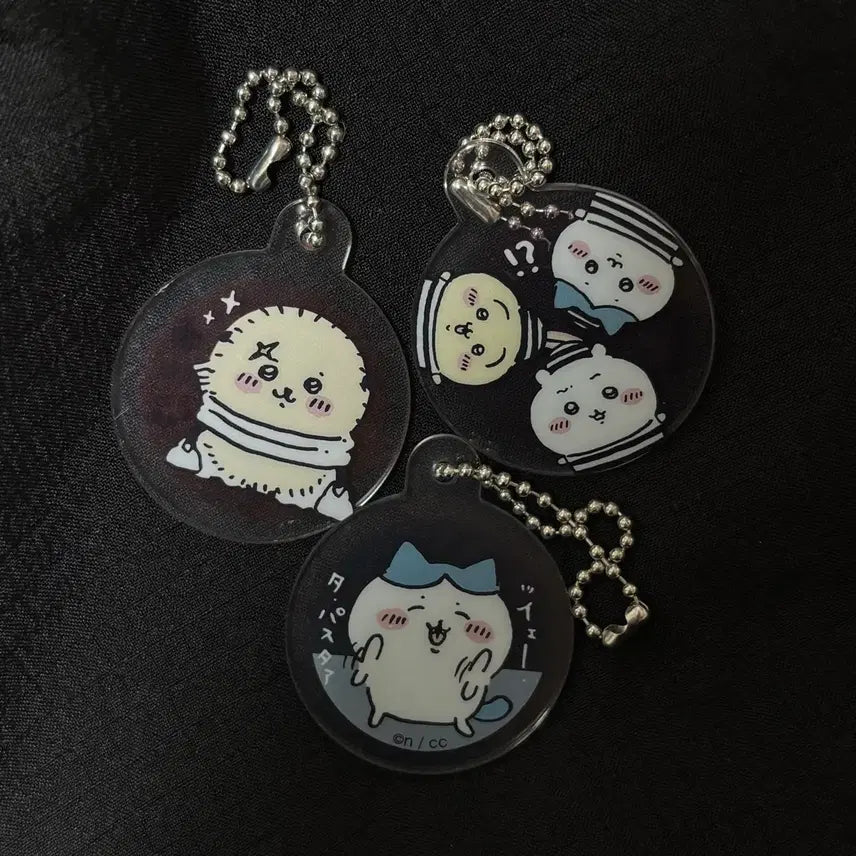[BUNJANG] Muunjakgwi Acrylic Keyring Bundle Set / 먼작귀 아크릴 키링 3종 일괄