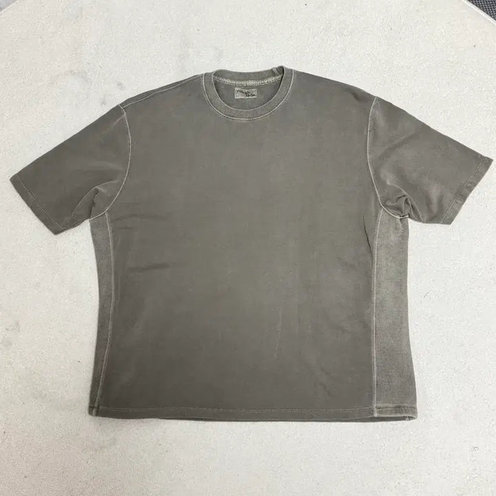 [BUNJANG] Rough Side Vintage Washed Short Sleeve T-Shirt / rough side 빈티지 워싱 반팔 티셔츠 1