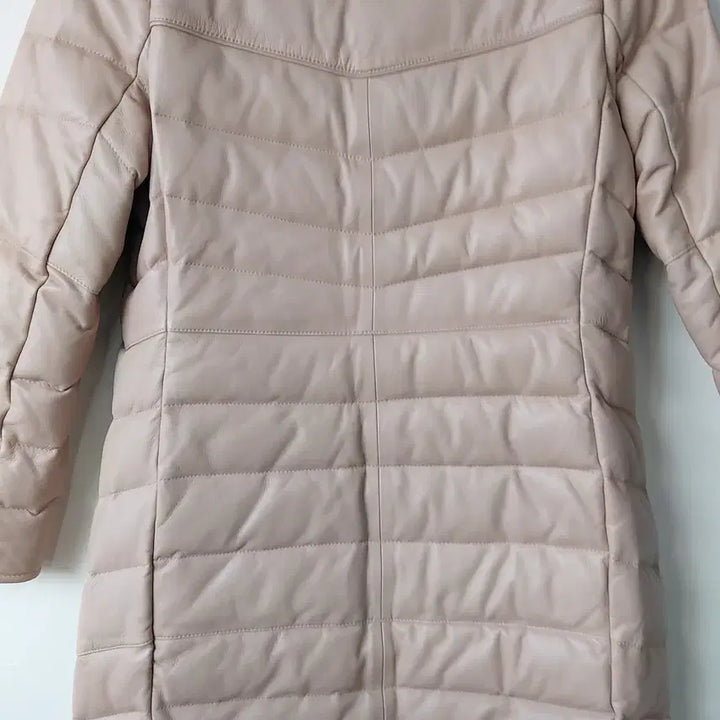 [BUNJANG] orYANY Goose Down &amp; Lambskin Padded Long Coat / orYANY 오야니 66 구스다운 양가죽 패딩 코트/롱패딩. BG. A