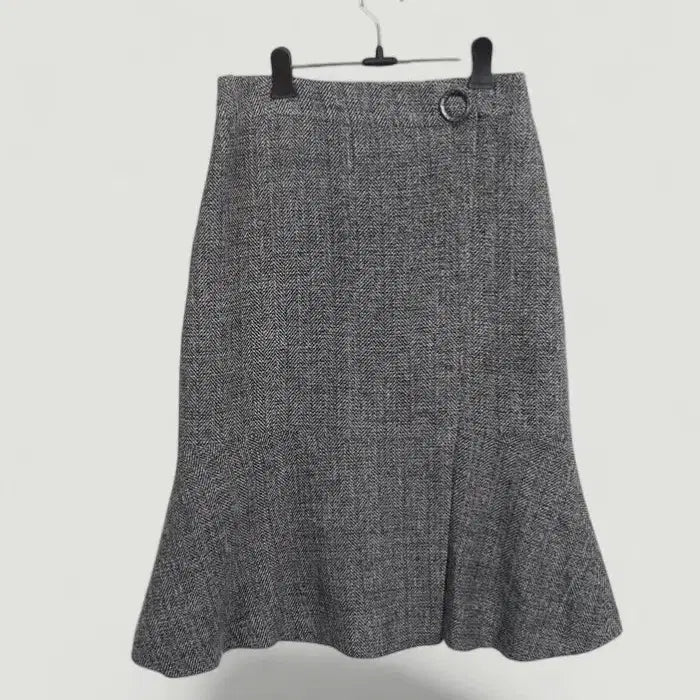 [BUNJANG] Line Herringbone Mermaid Skirt / 여성55/ 라인 헤링본 머메이드 스커트 32-112