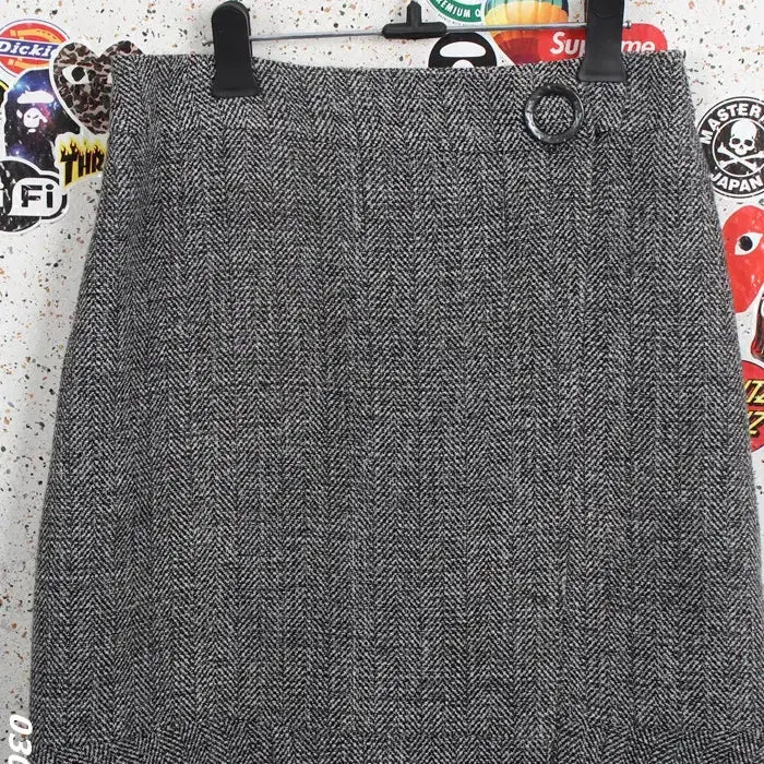 [BUNJANG] Line Herringbone Mermaid Skirt / 여성55/ 라인 헤링본 머메이드 스커트 32-112