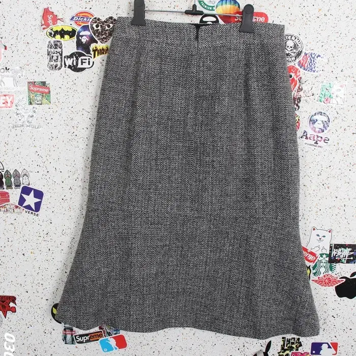 [BUNJANG] Line Herringbone Mermaid Skirt / 여성55/ 라인 헤링본 머메이드 스커트 32-112