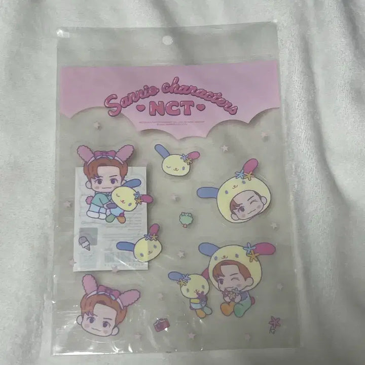 [BUNJANG] NCT Jaemin Sanrio Clear Sticker / 엔시티 산리오 클리어 스티커 재민