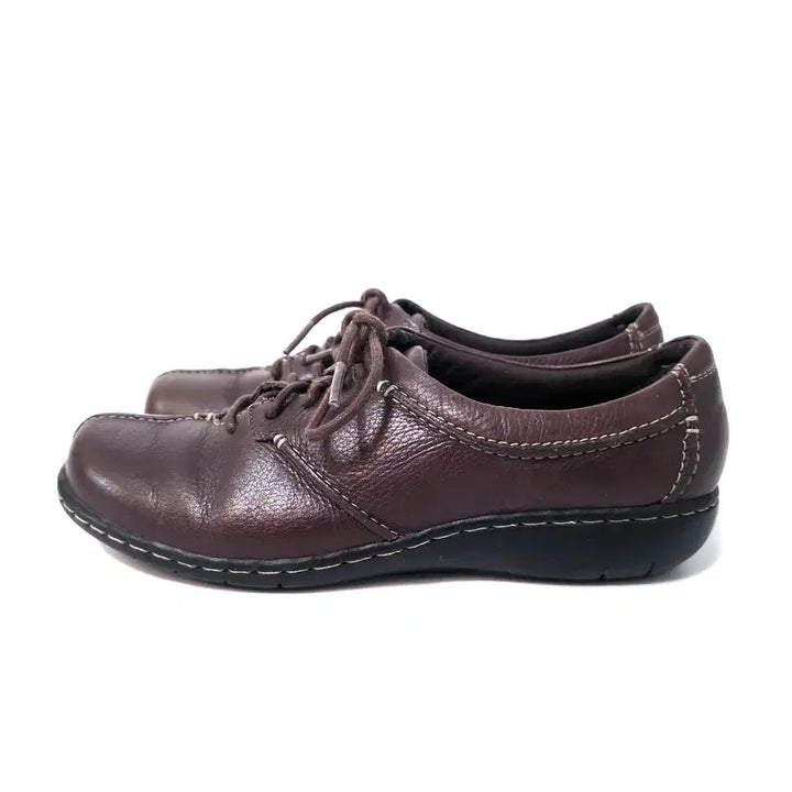 [BUNJANG] Clarks Beals Lace Up Burgundy Shoes / [US7.5] 클락스 비얼즈 레이스업 버건디