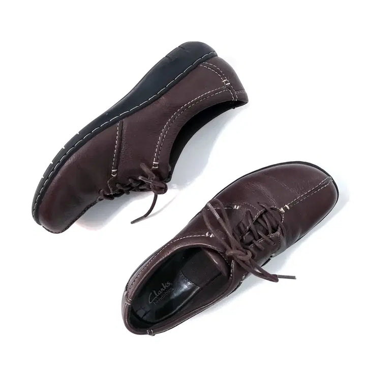[BUNJANG] Clarks Beals Lace Up Burgundy Shoes / [US7.5] 클락스 비얼즈 레이스업 버건디