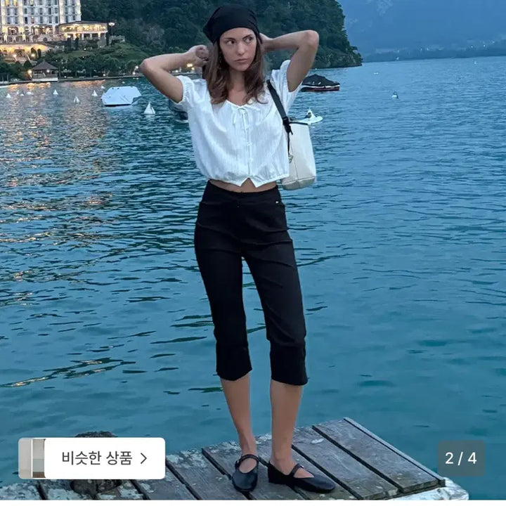[BUNJANG] ORE Capri Pants (Size S) / 오어ore 카프리 팬츠 s