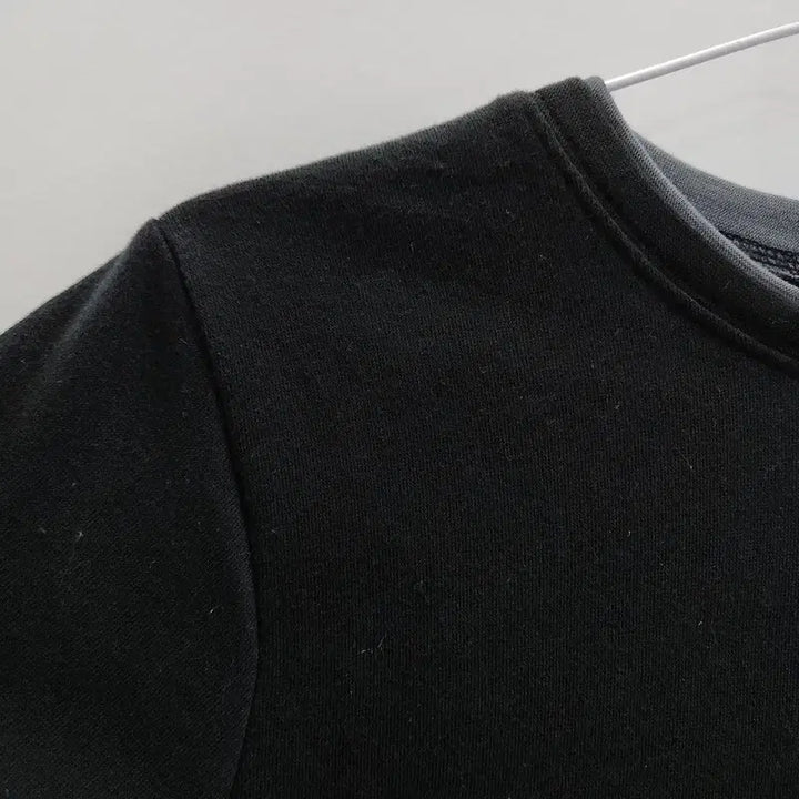 [BUNJANG] Vintage Y2K Layered Neck Long Sleeve T-shirt / [JAPAN MADE] 빈티지 Y2K 캐주얼 레이어드넥 슬리브 긴팔티 M
